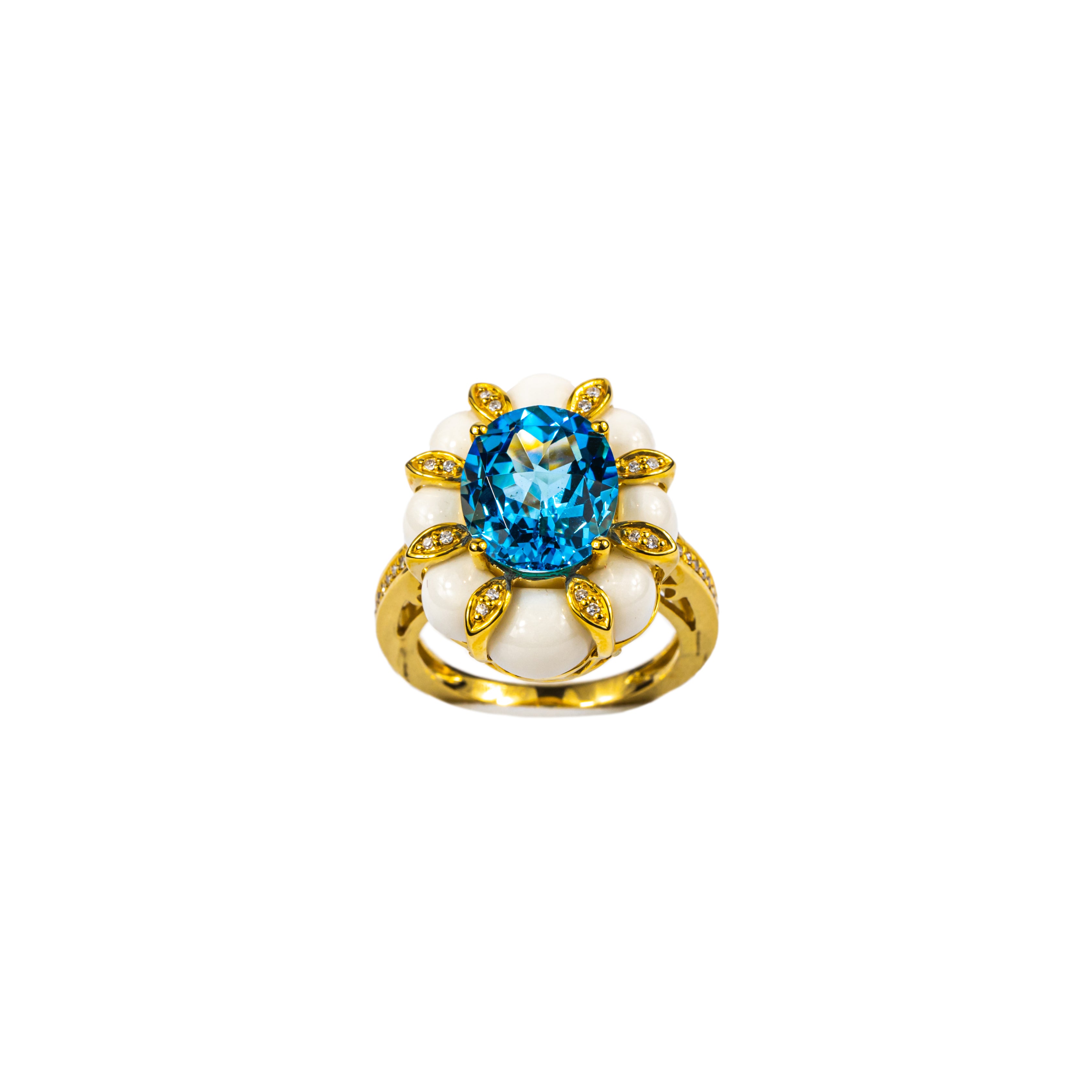 Blanche Topaz Ring